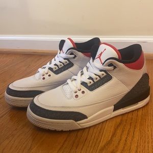 Nike Air Jordan 3 Retro Denim SE GS Fire Red